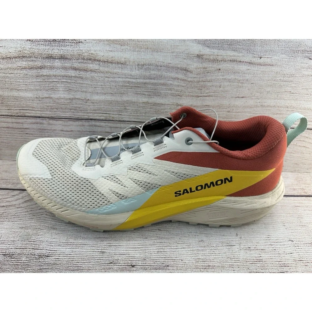 Salomon Sense Ride 5 MENS RAINY DAY / HOT SAUCE / FREESIA US 14